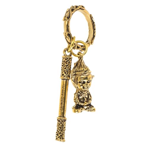 CIMAXIC Schlüsselanhänger Mit Affenstatue Aus Hochwertigem Glücksbringer Für Chinesische Neujahr Anhänger Für Taschen Rucksäcke Und Autoschlüssel CIMAXIC Schlüsselanhänger Mit Affenstatue Aus Hochwertigem Glücksbringer Für Chinesische Neujahr Anhänger Für Taschen Rucksäcke Und Autoschlüssel von CIMAXIC