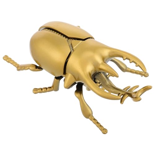 CIMAXIC Tierspielzeug Tier für Prank für Partys Marienkäfer-Modelle pelzige Dekoration Universelles Käferspielzeug lustiges Käfermodell Plastik Golden CIMAXIC Tierspielzeug Tier für Prank für Partys Marienkäfer-Modelle pelzige Dekoration Universelles Käferspielzeug lustiges Käfermodell Plastik Golden von CIMAXIC