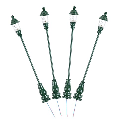 Mini-gartenlampe Miniatur-straßenlampe Modell-Requisiten Für Sandtisch- 4 Stück Mini-gartenlampe Miniatur-straßenlampe Modell-Requisiten Für Sandtisch- 4 Stück von CIMAXIC