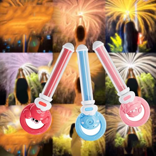 4 Stück Feuerwerks Wasserpistole Spielzeug,Romantisches Feuerwerk Wasserpistole für Paare,Wasserspielzeug für Kinder,Hochdruck Water Squirter Im Feuerwerksstil Fun Pool Familie (F) von CISIYOO