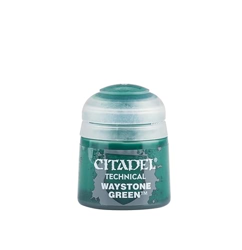 CITADEL Games Workshop Technische Farbe, Waystone Green, 12 ml von CITADEL