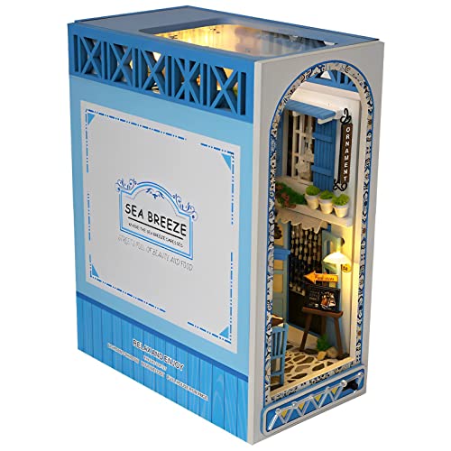 CIVG Puppenhaus-Set, 3D-Holzmodell mit LED-Licht, Miniaturhaus zum Bauen, Modellbau für Geschenke, Innendekoration CIVG Puppenhaus-Set, 3D-Holzmodell mit LED-Licht, Miniaturhaus zum Bauen, Modellbau für Geschenke, Innendekoration von CIVG