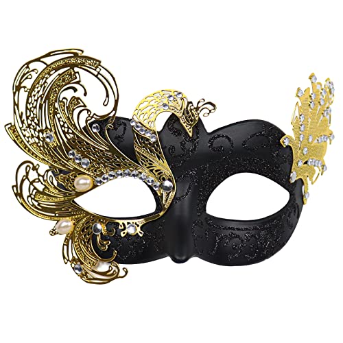 CIVIMILI Maskerade Maske für Erwachsene Damen venezianische Party Maske Halloween Karneval Cosplay Party CIVIMILI Maskerade Maske für Erwachsene Damen venezianische Party Maske Halloween Karneval Cosplay Party von CIVIMILI