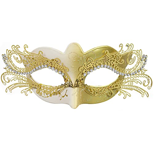 CIVIMILI Maskerade Maske für Erwachsene Damen venezianische Party Maske Halloween Karneval Cosplay Party CIVIMILI Maskerade Maske für Erwachsene Damen venezianische Party Maske Halloween Karneval Cosplay Party von CIVIMILI
