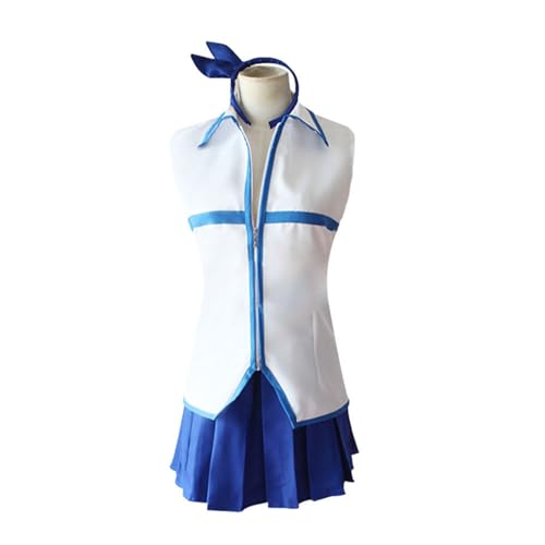 CIYASHEH Lucy Heartfilia Cosplay-Kostüm, Anime-Charakter, Merch, Erwachsene, Damen, Halloween-Outfit von CIYASHEH