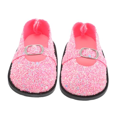 CIYODO 1 Paar Puppenschuhe mit Glitzer Pailletten für Puppenhaus Zubehör DIY Puppen Outfit Schuhe Vielseitige und Elegante Schuhe für Puppen für Kreatives und Stilvolle Looks CIYODO 1 Paar Puppenschuhe mit Glitzer Pailletten für Puppenhaus Zubehör DIY Puppen Outfit Schuhe Vielseitige und Elegante Schuhe für Puppen für Kreatives und Stilvolle Looks von CIYODO