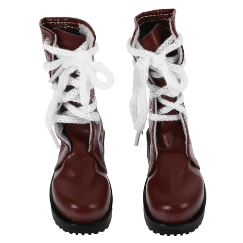 CIYODO 1 Paar Miniatur Puppenschuhe Schuhe Spielzeug Puppendekoration Minihaus Verzierung Puppe Zubehör CIYODO 1 Paar Miniatur Puppenschuhe Schuhe Spielzeug Puppendekoration Minihaus Verzierung Puppe Zubehör von CIYODO