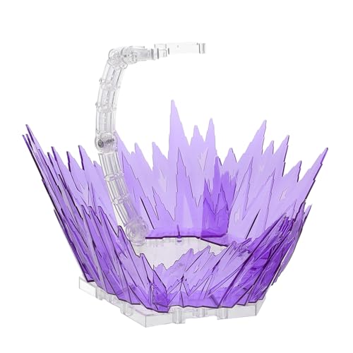 CIYODO 1 Satz Action Figur mit Stabilem Display für Anime Modelle Wiederverwendbare Puppenhalterung Dekorative Stütze für Tischfiguren Einfaches und Kreatives Design Transparent und von CIYODO