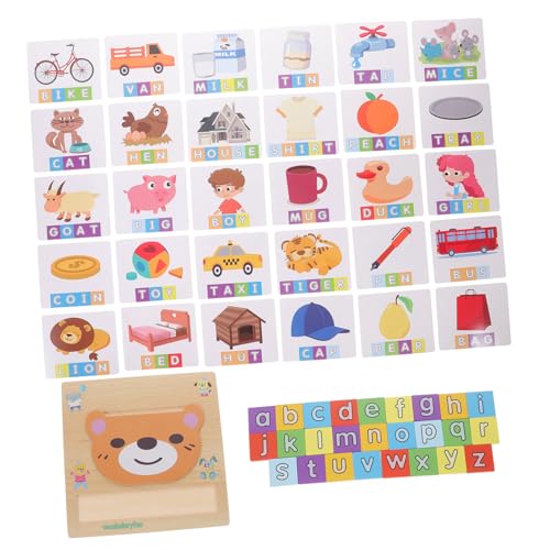 CIYODO 1 Satz Alphabet-lernspielzeug Buchstabenblock Lernen Alphabet-lernrätsel Alphabet- Für Passendes Buchstabenspiel Erkennungsspielzeug Hölzern CIYODO 1 Satz Alphabet-lernspielzeug Buchstabenblock Lernen Alphabet-lernrätsel Alphabet- Für Passendes Buchstabenspiel Erkennungsspielzeug Hölzern von CIYODO