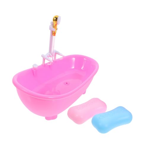 CIYODO 1 Satz Badewanne Badezimmer Requisiten mit Sprühfunktion für Puppenhaus Dekoration und Fotografie ohne Batterie CIYODO 1 Satz Badewanne Badezimmer Requisiten mit Sprühfunktion für Puppenhaus Dekoration und Fotografie ohne Batterie von CIYODO