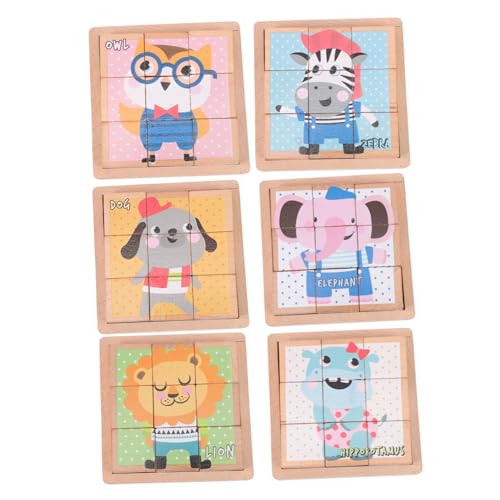 CIYODO 1 Satz Baustein-Puzzle- Holzpuzzles kreatives Rätsel Puzzlespielzeug Lernpuzzles aus Holz Kinderspielzeug Rätsel zum frühen Lernen Puzzle-Block Kinderpuzzle CIYODO 1 Satz Baustein-Puzzle- Holzpuzzles kreatives Rätsel Puzzlespielzeug Lernpuzzles aus Holz Kinderspielzeug Rätsel zum frühen Lernen Puzzle-Block Kinderpuzzle von CIYODO