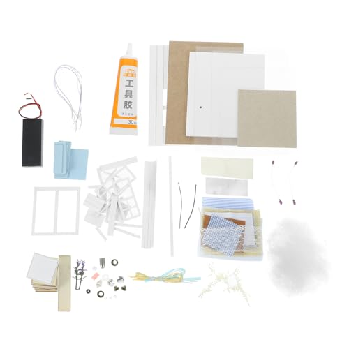 CIYODO 1 Satz Bevorzugen Mädchen Geburtstagsgeschenke Miniaturhaus Montagehausmodelle Miniaturpuppenhaus Puzzle-Rahmen-kit Miniatur DIY Winziges Blau Hölzern CIYODO 1 Satz Bevorzugen Mädchen Geburtstagsgeschenke Miniaturhaus Montagehausmodelle Miniaturpuppenhaus Puzzle-Rahmen-kit Miniatur DIY Winziges Blau Hölzern von CIYODO