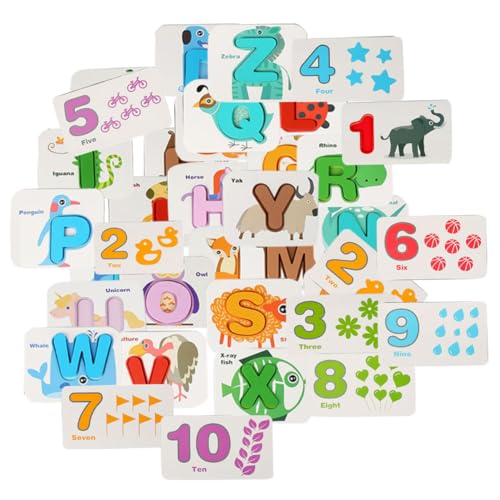 CIYODO 1 Satz Bewusstseinskarten Alphabetnummer Passende Karten Frühes Bildungsgerät Lernwerkzeug Für Kleinkinder Anerkennungskarten Vorschul-lernspiel Lernkarten Holz CIYODO 1 Satz Bewusstseinskarten Alphabetnummer Passende Karten Frühes Bildungsgerät Lernwerkzeug Für Kleinkinder Anerkennungskarten Vorschul-lernspiel Lernkarten Holz von CIYODO