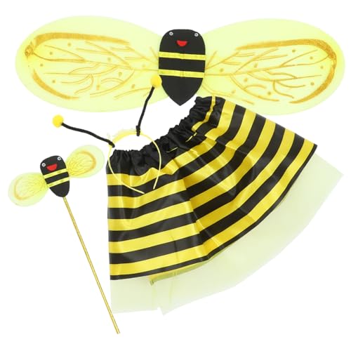 CIYODO 1 Satz Bienenflügel-Set Bausatz Balsam Bienenwabe Bienenstab Für Mädchen Bienenkostüm Für Kleinkinder Bienen-Cosplay-kostüm-Requisiten Bienenhaarreifen Yellow Eisendraht CIYODO 1 Satz Bienenflügel-Set Bausatz Balsam Bienenwabe Bienenstab Für Mädchen Bienenkostüm Für Kleinkinder Bienen-Cosplay-kostüm-Requisiten Bienenhaarreifen Yellow Eisendraht von CIYODO
