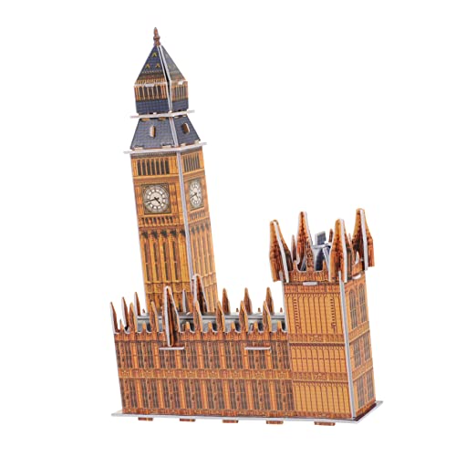CIYODO 1 Satz Big Ben-Modell Papierrätsel Kinderrätsel berühmtes Baupuzzle Bauen Papierpuzzle London-Souvenirs Puzzlespiel Modelle für Erwachsene Baupuzzle für Erwachsene CIYODO 1 Satz Big Ben-Modell Papierrätsel Kinderrätsel berühmtes Baupuzzle Bauen Papierpuzzle London-Souvenirs Puzzlespiel Modelle für Erwachsene Baupuzzle für Erwachsene von CIYODO