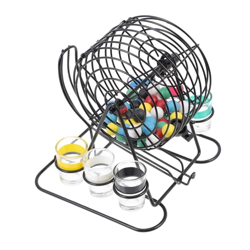 CIYODO 1 Satz Bingo Erwachsene für Erwachsene Beliebtes Spiele lustig barzubehör Tabletop-Spiele Desktop-Spiele Weintisch- emotionale Spiele Eisen von CIYODO