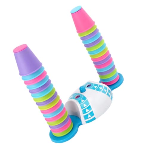 CIYODO 1 Satz Cup -Stapelspielzeug pädagogischer Stapelbecher Stapelblock für Kinderspielzeug Lernspielzeug für stapeln Plastik Colorful CIYODO 1 Satz Cup -Stapelspielzeug pädagogischer Stapelbecher Stapelblock für Kinderspielzeug Lernspielzeug für stapeln Plastik Colorful von CIYODO