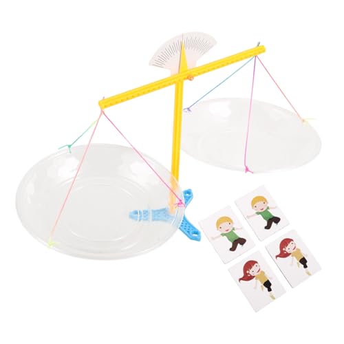 CIYODO 1 Satz DIY Balance Scale für Selbstmontage Lernmaterial für Physik Experimente Stabil und Wiederverwendbar für Früherziehung und Montessori Methoden CIYODO 1 Satz DIY Balance Scale für Selbstmontage Lernmaterial für Physik Experimente Stabil und Wiederverwendbar für Früherziehung und Montessori Methoden von CIYODO