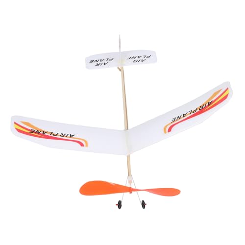 CIYODO 1 Satz DIY Gummibandflugzeug Spielzeugset Kleines Modellflugzeug für Einfach Zusammenzubauen Fördert Kreativität und Problemlösungsfähigkeiten für Geburtstage und Feste von CIYODO