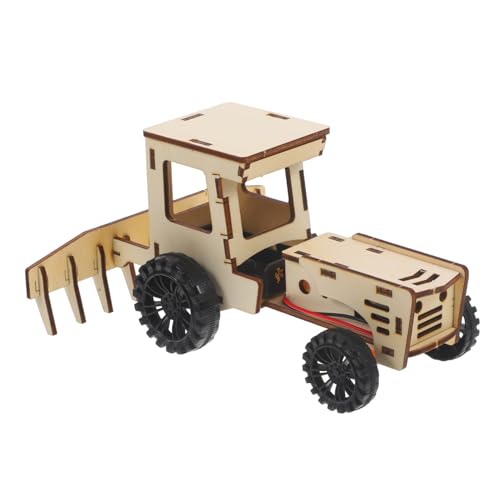 CIYODO 1 Satz DIY Holz Kultivator Modellspielzeug für Wissenschaftliches Experimentierset zum Zusammenbauen Fördert Kreativität für Bastelprojekte und an Feiertagen von CIYODO