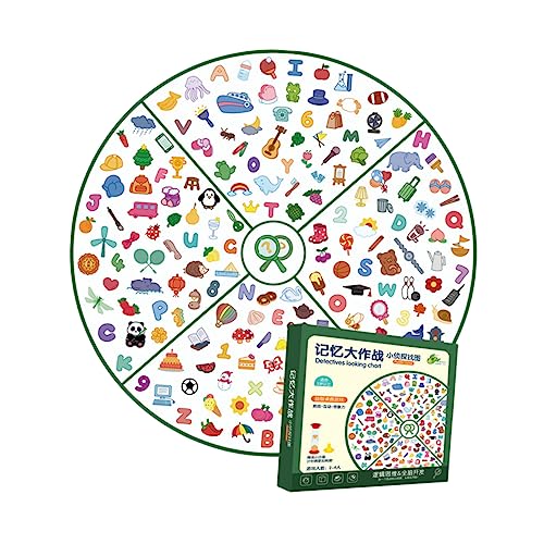 CIYODO 1 Satz Denkweise Trainingsprofispiel für Kleinkind Memory Game Memory-Spiel Kinderspiele Gedächtnistrainingsspiele Papier CIYODO 1 Satz Denkweise Trainingsprofispiel für Kleinkind Memory Game Memory-Spiel Kinderspiele Gedächtnistrainingsspiele Papier von CIYODO