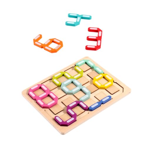 CIYODO 1 Satz Digitale Panel -spielzeuge -Puzzle Lustiges Digitales Passendes Zahlenrätsel Kreatives Kinderspielzeug Mit Zahlenblöcken Hölzern CIYODO 1 Satz Digitale Panel -spielzeuge -Puzzle Lustiges Digitales Passendes Zahlenrätsel Kreatives Kinderspielzeug Mit Zahlenblöcken Hölzern von CIYODO