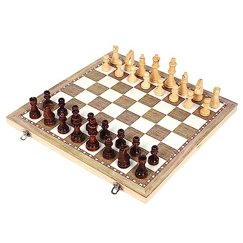 CIYODO 1 Satz Faltbares Schachspiel aus Schachbrett für Erwachsene Tragbares Magnetisches Schachspiel für Reisen und Familienaktivitäten CIYODO 1 Satz Faltbares Schachspiel aus Schachbrett für Erwachsene Tragbares Magnetisches Schachspiel für Reisen und Familienaktivitäten von CIYODO
