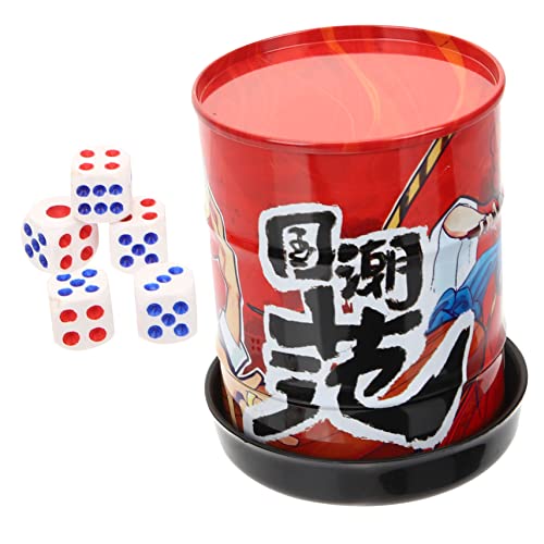 CIYODO 1 Satz Farbbecher -Würfelset Spiel Würfel Würfelbecher mit Deckel Würfelstapelbecher Würfelturm Unterhaltung Würfelbecher Würfelrollenhalter Dekore für Würfelspiele Plastik CIYODO 1 Satz Farbbecher -Würfelset Spiel Würfel Würfelbecher mit Deckel Würfelstapelbecher Würfelturm Unterhaltung Würfelbecher Würfelrollenhalter Dekore für Würfelspiele Plastik von CIYODO