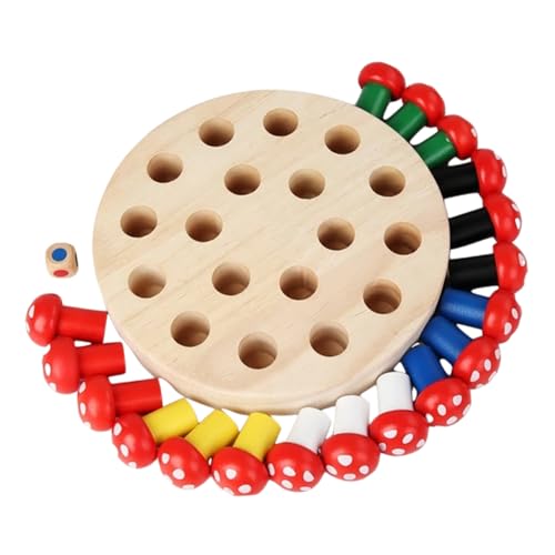 CIYODO 1 Satz Farbgedächtnisschach Gedächtnistrainingsspiel Früherziehung Schach Montessori-Memory-Spiel Schachspiel aus Holz passendes Schachspielzeug hölzern rot CIYODO 1 Satz Farbgedächtnisschach Gedächtnistrainingsspiel Früherziehung Schach Montessori-Memory-Spiel Schachspiel aus Holz passendes Schachspielzeug hölzern rot von CIYODO