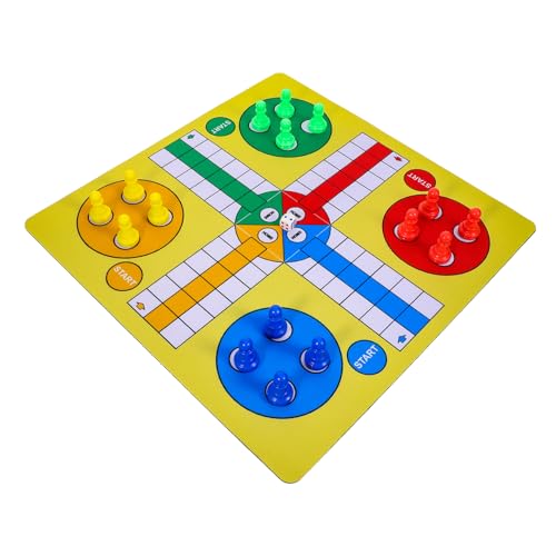CIYODO 1 Satz Fliegendes Schachset Tragbares Flying Chess Brettspiel mit Spielmatte und Spielsteinen für Familienaktivitäten und Reisen Leicht und Langlebig Unterhaltung Unterwegs CIYODO 1 Satz Fliegendes Schachset Tragbares Flying Chess Brettspiel mit Spielmatte und Spielsteinen für Familienaktivitäten und Reisen Leicht und Langlebig Unterhaltung Unterwegs von CIYODO