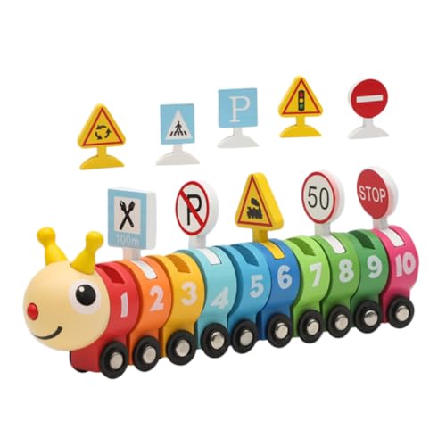 CIYODO Spielzeug Holzeisenbahn Satz Kinder Zahleneisenbahnspielzeug Pädagogisches Lernspielzeug Zur Entwicklung CIYODO Spielzeug Holzeisenbahn Satz Kinder Zahleneisenbahnspielzeug Pädagogisches Lernspielzeug Zur Entwicklung von CIYODO