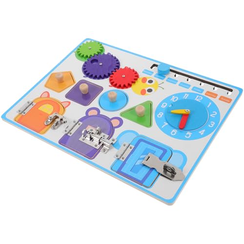 CIYODO 1 Satz Beschäftigungsbrett Für Kleinkinder Holz Spielzeug Intelligenzentwicklungsspielzeug Spielzeug Montessori Beschäftigungsbrett-reisespielzeug CIYODO 1 Satz Beschäftigungsbrett Für Kleinkinder Holz Spielzeug Intelligenzentwicklungsspielzeug Spielzeug Montessori Beschäftigungsbrett-reisespielzeug von CIYODO
