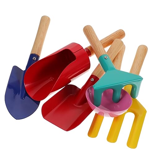 CIYODO 1 Satz Gartengeräteset Für Strand Für Schaufel Handrechen Gartenspielzeug Für Kinderschaufel Kleine Sandschaufel Gartengeräte Für Holz CIYODO 1 Satz Gartengeräteset Für Strand Für Schaufel Handrechen Gartenspielzeug Für Kinderschaufel Kleine Sandschaufel Gartengeräte Für Holz von CIYODO