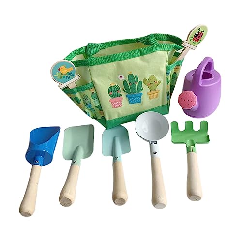 CIYODO 1 Satz Gartenwerkzeug Interaktives für Mädchen Outdoor Pflanzset Lernspielzeug für Fördert Praktische Fähigkeiten und Naturinteresse für Gartenarbeit und Kreative Erlebnisse von CIYODO