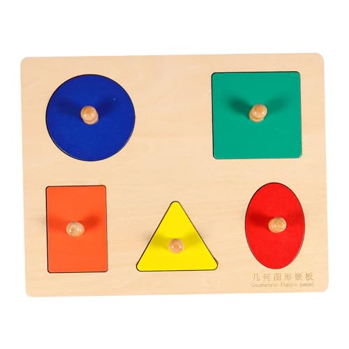 CIYODO 1 Satz Geometrisches Holzpuzzle für Junge Mädchen und Kleinkinder Edukatives Greifspielzeug Feinmotorik und Hand Augen Koordination Sicheres Montessori aus Hochwertigem Holz für CIYODO 1 Satz Geometrisches Holzpuzzle für Junge Mädchen und Kleinkinder Edukatives Greifspielzeug Feinmotorik und Hand Augen Koordination Sicheres Montessori aus Hochwertigem Holz für von CIYODO
