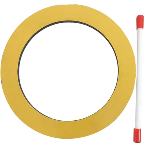 CIYODO 1 Satz Handtrommeln Für Hohle Trommel Musikalische Handtrommel Kid Drum Percussion Instrument Musik-Trommel- Spielzeuginstrument Kind Kompressionsplatte Gelb von CIYODO
