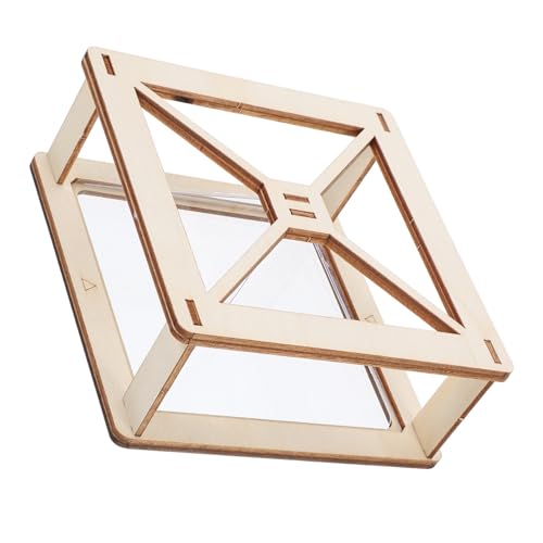 CIYODO 1 Satz Holographischer Projektor für DIY Wissenschaftsprojekt Holzmaterial für Kreative Experimente für Unterricht und Zuhause Licht und Spielerisch von CIYODO