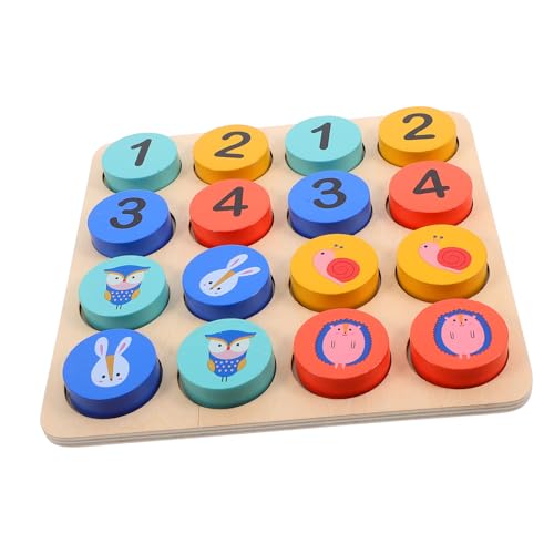 CIYODO 1 Satz Holz Sudoku Pädagogisches Brettspiel für Logisches Denkspiel Problemlösungsfähigkeiten und Zahlenverständnis Langlebig und Farbenfroh für Junge CIYODO 1 Satz Holz Sudoku Pädagogisches Brettspiel für Logisches Denkspiel Problemlösungsfähigkeiten und Zahlenverständnis Langlebig und Farbenfroh für Junge von CIYODO
