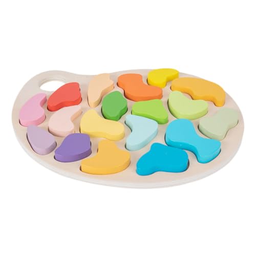 CIYODO 1 Satz Holzpalette Bausteine Puzzle Kinderspielzeug aus Holz Frühes Bildungsspielzeug Rätsel für Kleinkind -Bildungsspielzeug Buntes Holzspielzeug CIYODO 1 Satz Holzpalette Bausteine Puzzle Kinderspielzeug aus Holz Frühes Bildungsspielzeug Rätsel für Kleinkind -Bildungsspielzeug Buntes Holzspielzeug von CIYODO