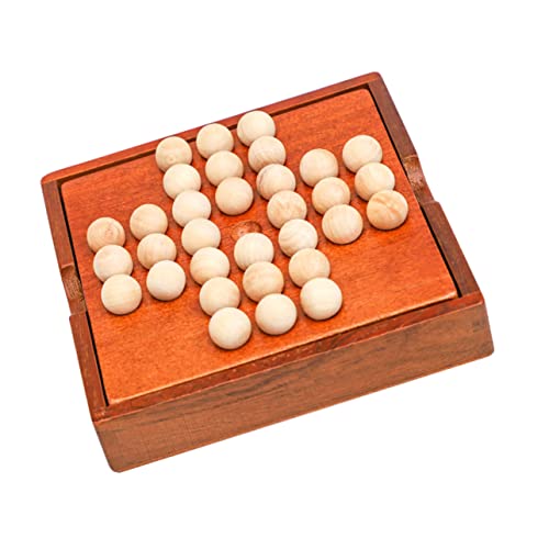 CIYODO 1 Satz Holzperlen Schachspiel Multifunktionales Brettspiel für Frühes Lernspielzeug Kreativität und Problemlösungsfähigkeiten für Junge und Erwachsene von CIYODO