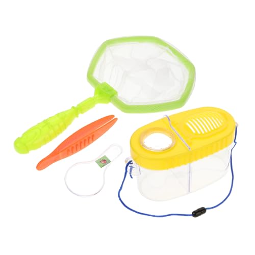 CIYODO 1 Satz Insektenbeobachtungsset für Teiliges Outdoor Kit mit Beobachtungsbox Insektenfänger und Lupe für Natürliche Erkundungen und Schulprojekte CIYODO 1 Satz Insektenbeobachtungsset für Teiliges Outdoor Kit mit Beobachtungsbox Insektenfänger und Lupe für Natürliche Erkundungen und Schulprojekte von CIYODO