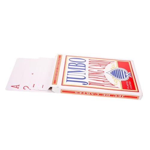 CIYODO 1 Satz Karte Jetons Playing Cards Poker Cards Poker Sets Poker Deck Pokerspiel für Party Brettspiel-Poker Brettspiele- Requisiten für Familienspiele Pokerspielzeug Papier CIYODO 1 Satz Karte Jetons Playing Cards Poker Cards Poker Sets Poker Deck Pokerspiel für Party Brettspiel-Poker Brettspiele- Requisiten für Familienspiele Pokerspielzeug Papier von CIYODO