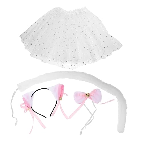 CIYODO 1 Satz Katzenohrhaar -Reisanzüge Kostüm Zubehör bezaubernde Cosplay-Fliege Band Mädchen beugen Stirnbänder Schleifenstirnbänder für Mädchen Haarreif mit Katzenohren Plüsch CIYODO 1 Satz Katzenohrhaar -Reisanzüge Kostüm Zubehör bezaubernde Cosplay-Fliege Band Mädchen beugen Stirnbänder Schleifenstirnbänder für Mädchen Haarreif mit Katzenohren Plüsch von CIYODO