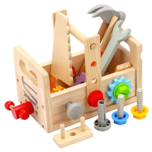 CIYODO 1 Satz Kindergeschenk Kinderwerkzeugspielzeug Kinderspielzeug Lernspielzeug versorgen pädagogisches Konstruktionsspielzeug Lernwerkzeug hölzern CIYODO 1 Satz Kindergeschenk Kinderwerkzeugspielzeug Kinderspielzeug Lernspielzeug versorgen pädagogisches Konstruktionsspielzeug Lernwerkzeug hölzern von CIYODO