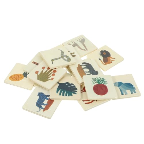 CIYODO 1 Satz Kinderkartenspielzeug Holzspielzeug Für Im Vorschulalter Im Freien Pädagogisches Kartenspielzeug Holz Karten Holzkarten Hölzern CIYODO 1 Satz Kinderkartenspielzeug Holzspielzeug Für Im Vorschulalter Im Freien Pädagogisches Kartenspielzeug Holz Karten Holzkarten Hölzern von CIYODO