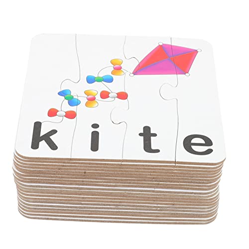 CIYODO 1 Satz Kinderwort kognitives Worterkennungsrätsel Bildungsspielzeug Wörter Lernkarten Buchstabenerkennungsspielzeug englisch lernpuzzle Papier Weiß CIYODO 1 Satz Kinderwort kognitives Worterkennungsrätsel Bildungsspielzeug Wörter Lernkarten Buchstabenerkennungsspielzeug englisch lernpuzzle Papier Weiß von CIYODO
