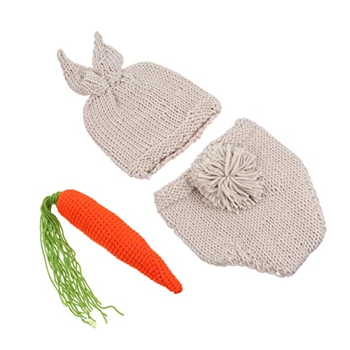 CIYODO 1 Satz Kostüm für Neugeborene Handgefertigtes Fotokostüm mit Hase für Monate Junge Mädchen Fotoshootings Besondere Anlässe CIYODO 1 Satz Kostüm für Neugeborene Handgefertigtes Fotokostüm mit Hase für Monate Junge Mädchen Fotoshootings Besondere Anlässe von CIYODO