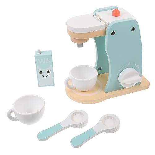 CIYODO 1 Satz Küchenspielzeug aus Holz Holzspielzeug für Spielküchenzubehör Interaktives Küchenspielset -Kaffeemaschine aus Holz Accessoire hölzern CIYODO 1 Satz Küchenspielzeug aus Holz Holzspielzeug für Spielküchenzubehör Interaktives Küchenspielset -Kaffeemaschine aus Holz Accessoire hölzern von CIYODO