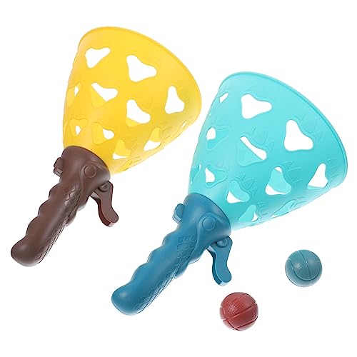 CIYODO 1 Satz Kugelspielzeug interaktives Toys kinderspielzeuge Outdoor Toys Ballfangbecher Pop-Pass-Fang-Bälle im Freien Ball starten, werfen, fangen Abs von CIYODO