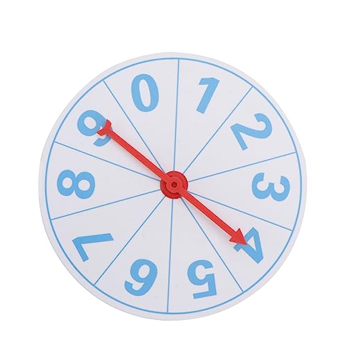 CIYODO 1 Satz Lotteriespiel Plattenspieler Rad Game Prize Wheel Spinnen Spiel für Preise für Party nummeriert Carnivals Plastik Weiß CIYODO 1 Satz Lotteriespiel Plattenspieler Rad Game Prize Wheel Spinnen Spiel für Preise für Party nummeriert Carnivals Plastik Weiß von CIYODO